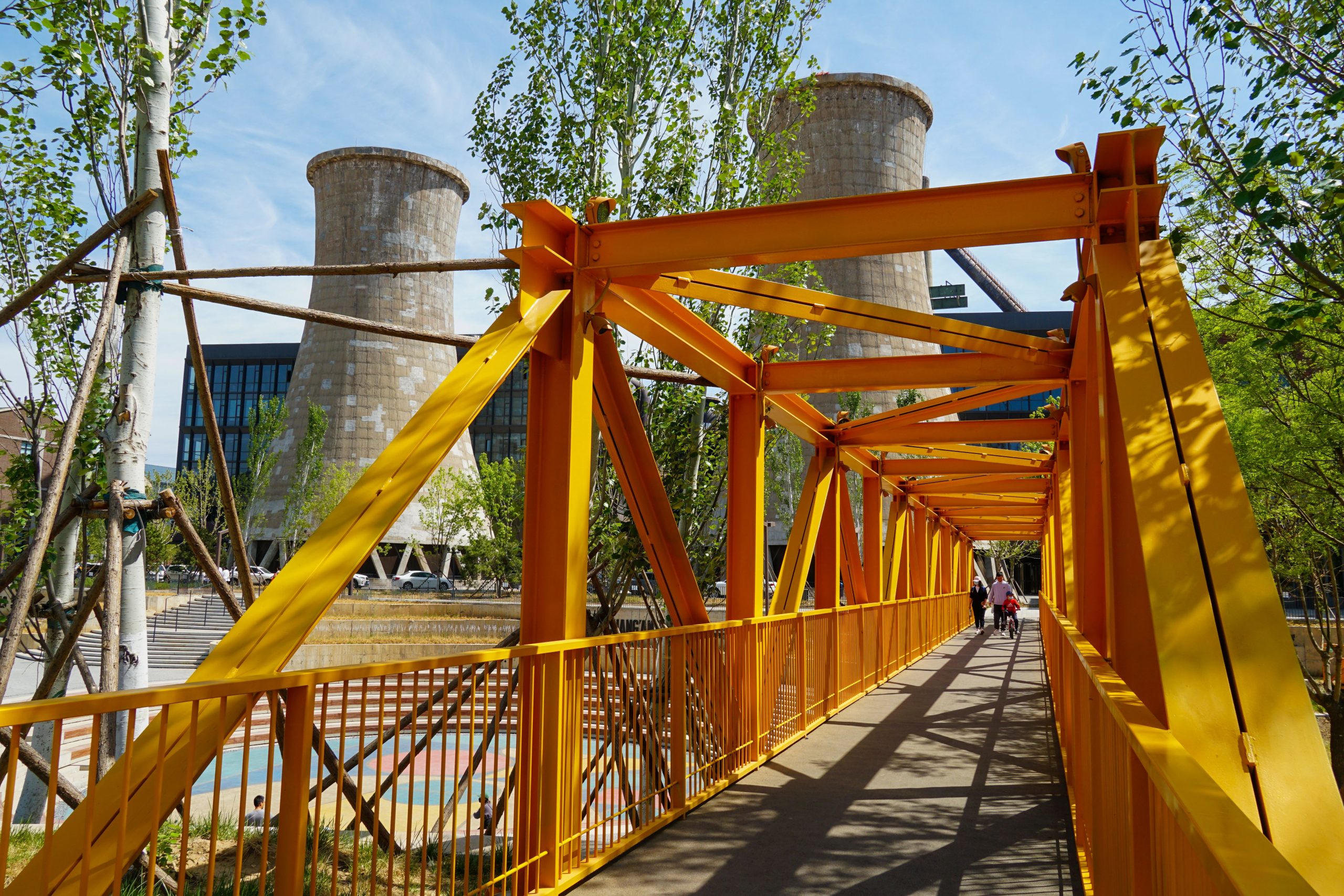 A scenic view of the former industrial site Shougang Park in Shijingshan, Beijing. Credit: Wirestock